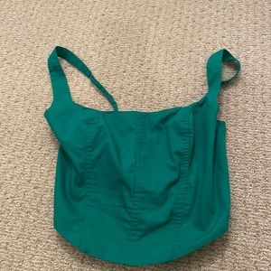 Green Abercrombie Corset